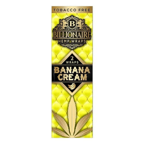 Billionaire Hemp Wrap 2pk Banana Cream