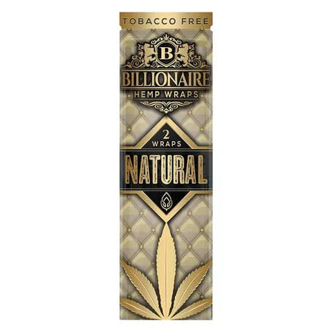 Billionaire Hemp Wrap 2pk Natural