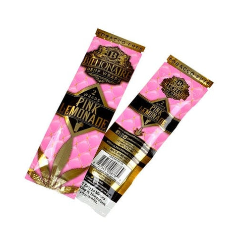 Billionaire Hemp Wrap 2pk Pink Lemonade