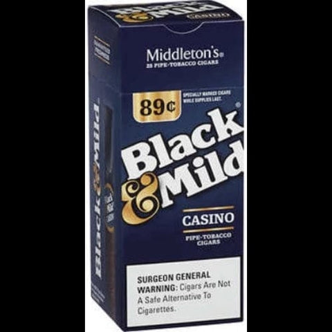 Black & Mild $.89 Plastic / Casino