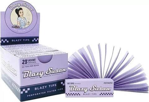 Blazy Susan Filter Tips Purple