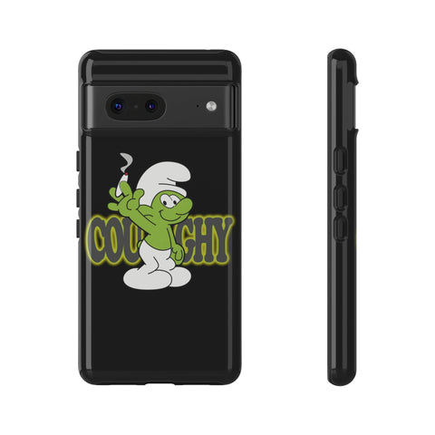 Coughy Character Phone Case Google Pixel 7 / Glossy
