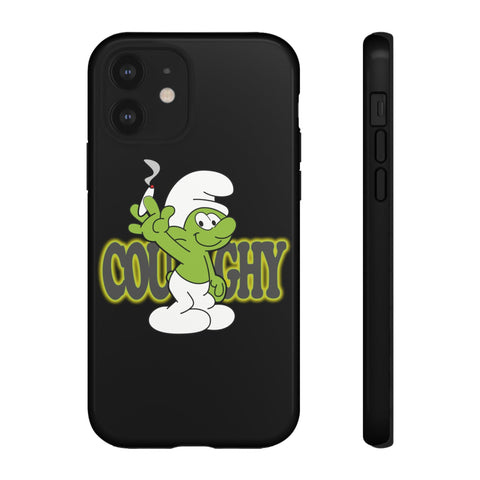 Coughy Character Phone Case iPhone 12 / Glossy