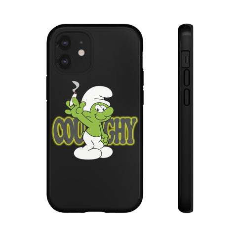 Coughy Character Phone Case iPhone 12 Mini / Glossy