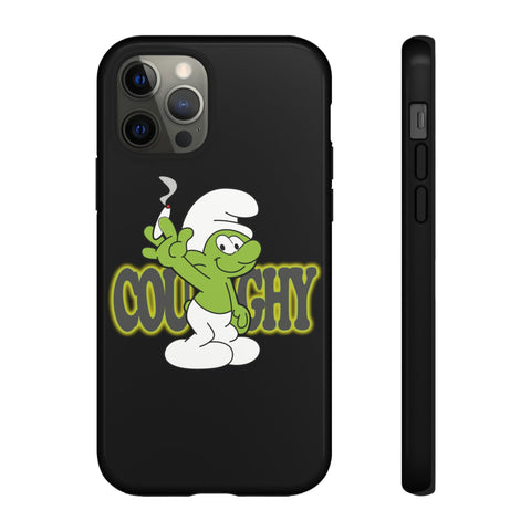 Coughy Character Phone Case iPhone 12 Pro / Glossy