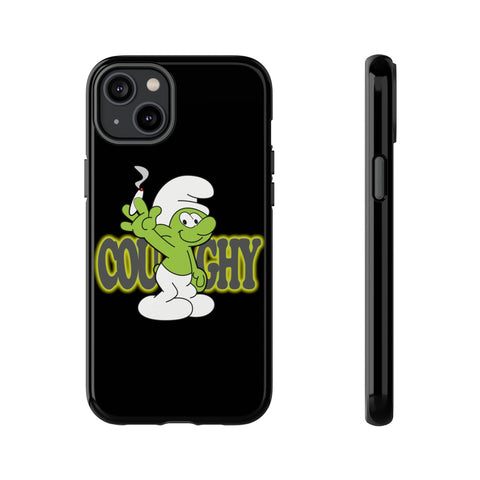 Coughy Character Phone Case iPhone 14 Plus / Glossy