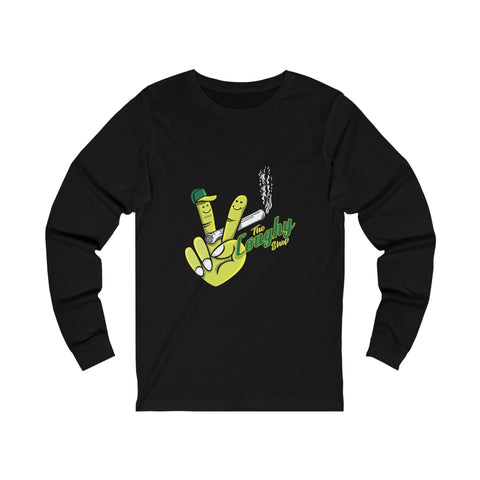 Deuces Unisex Long Sleeve Shirt M / Black
