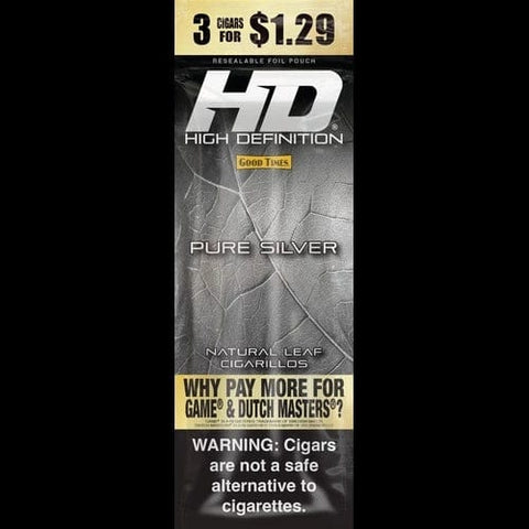 Good Times HD 3pk 1.29 Pure silver