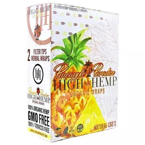High Hemp Wrap Pineapple Paradise