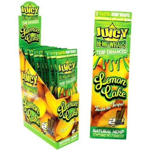 Juicy Hemp Wraps Lemon Cake