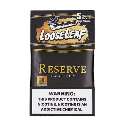 Loose Leaf Mini Wraps Reserve Black Edition