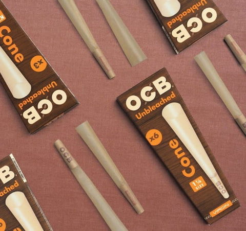 OCB Unbleached Cones