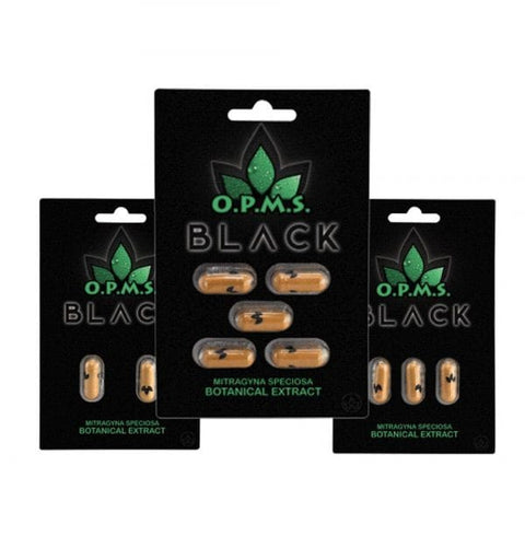 OPMS Black Kratom Capsules