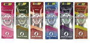 Twisted Hemp Wraps 4pk