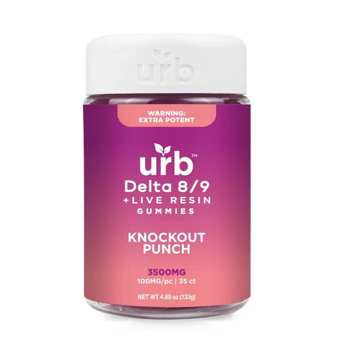 URB D8/D9 Live Resin Gummies 3500mg