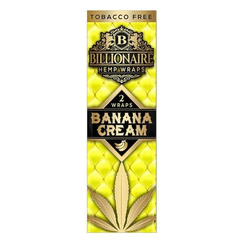 Billionaire Hemp Wrap 2pk Banana Cream