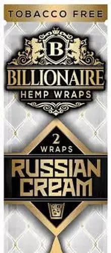 Billionaire Hemp Wrap 2pk Russian Cream