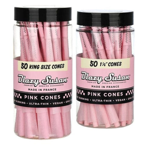 Blazy Susan Cones 50pk Pink / 1 1/4