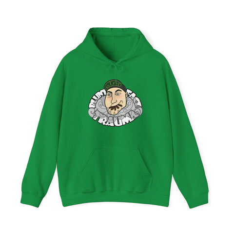 Blunt Face Trauma Unisex Hoody Irish Green / S