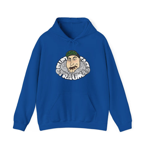 Blunt Face Trauma Unisex Hoody Royal / S