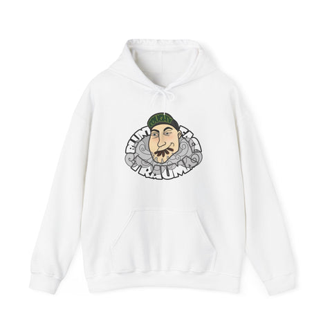 Blunt Face Trauma Unisex Hoody White / S