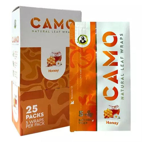 Camo Natural Leaf Wrap Honey