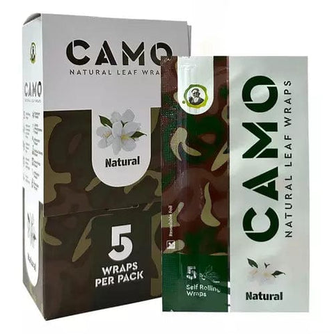 Camo Natural Leaf Wrap Natural