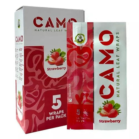 Camo Natural Leaf Wrap Strawberry