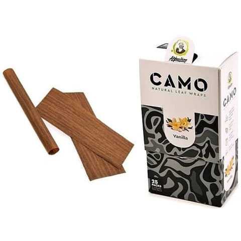 Camo Natural Leaf Wrap Vanilla