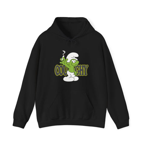 Coughy Character Hoody Black / S