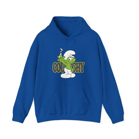 Coughy Character Hoody Royal / S