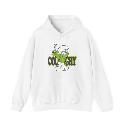 Coughy Character Hoody White / S