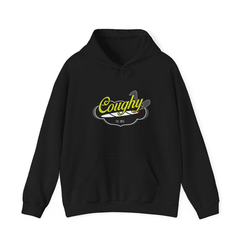 Coughy J Unisex Hoody Black / S