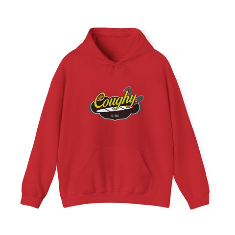 Coughy J Unisex Hoody Red / S