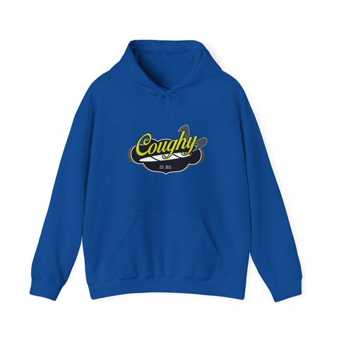 Coughy J Unisex Hoody Royal / S