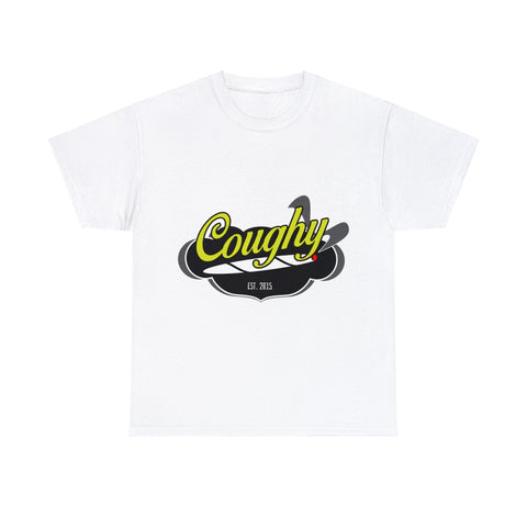 Coughy J Unisex Tshirt White / S