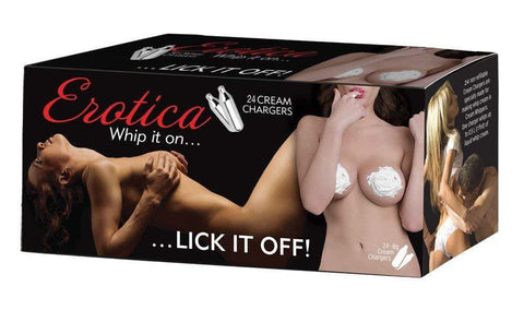 Erotica Whip Cream Chargers 24pk