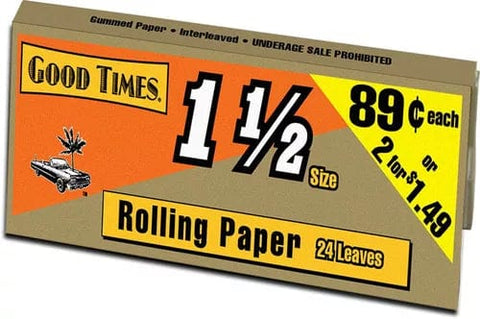 Good Times Rolling Papers 1 1/2