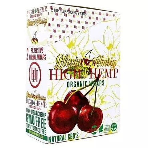 High Hemp Wrap Blazin cherry