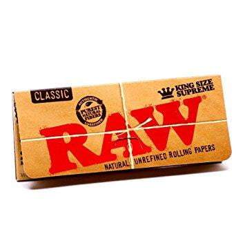 RAW Classic Rolling Papers King Supreme