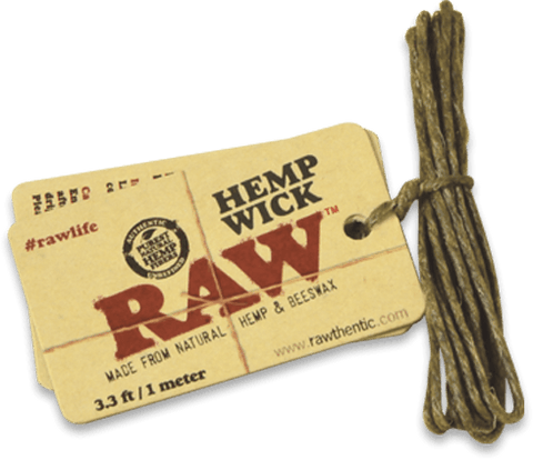 Raw hemp wick 3m