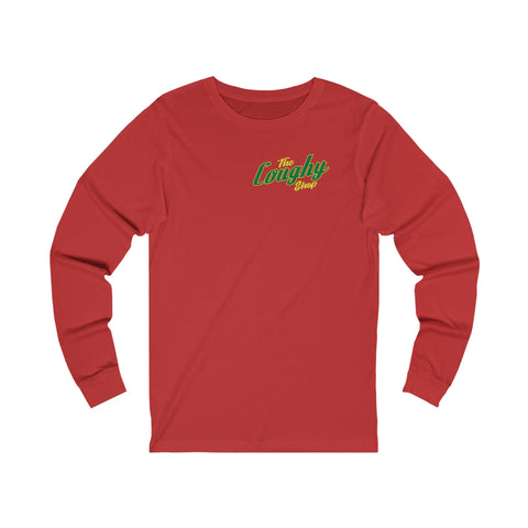 The Coughy Shop Company Unisex Long Sleeve Shirt XS / Red